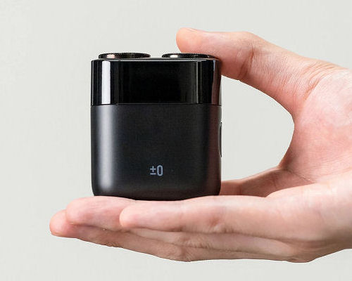 PlusMinusZero Portable Electric Shaver XCS-K010