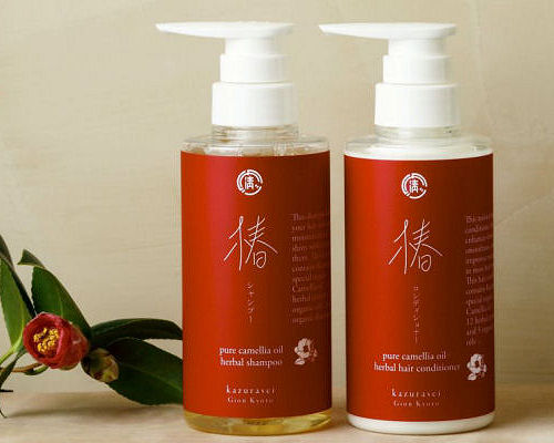 Kazurasei Tsubaki Shiny Hair Care Set