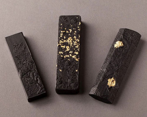 Kinkoen Calligraphy Ink Stick Set of 3