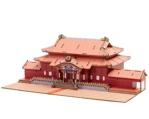 Shuri Castle Color Ki-Gu-Mi Wooden Kit