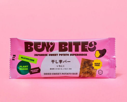 Beni Bites Dried Sweet Potato and Figs Bar (Pack of 8)