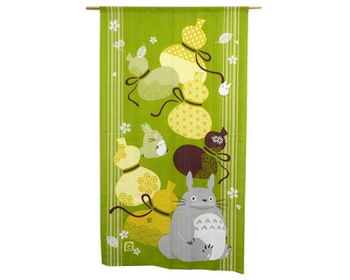 My Neighbor Totoro Good Fortune Gourd Noren Curtain