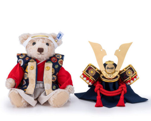 Steiff Samurai Teddy Bear Chukuwa Gold