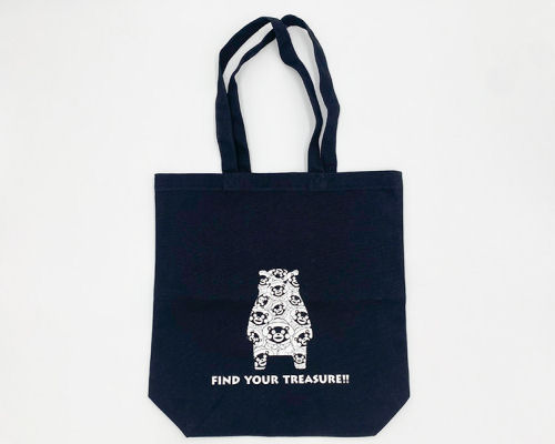 Kumamon Black Tote Bag