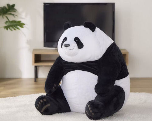 Panda Futon Storage Cushion
