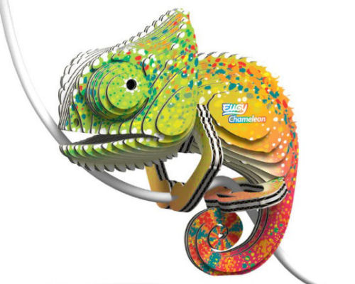 Eugy 75 Cardboard Chameleon