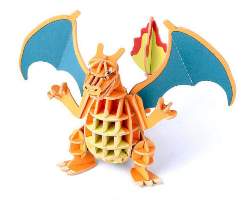 Paper Art Si-gu-mi Plus Pokemon Charizard