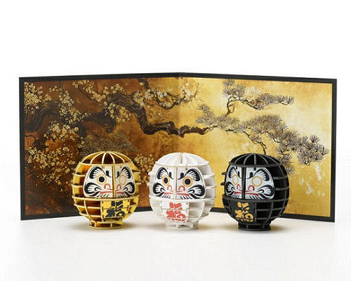 Paper Art Si-gu-mi Plus Three Lucky Daruma