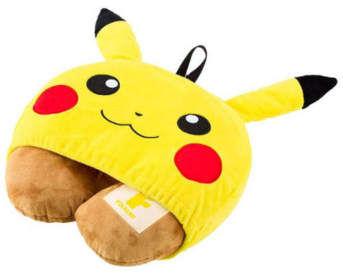Pokemon Hooded Neck Pillow Pikachu