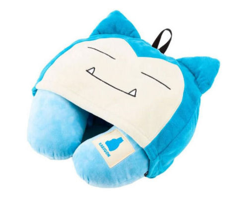Pokemon Hooded Neck Pillow Snorlax