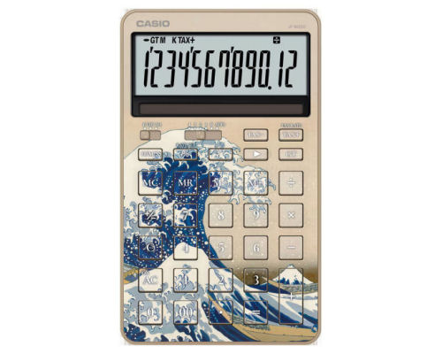 Casio JF-M200-TJ-KHK Great Wave off Kanagawa Calculator