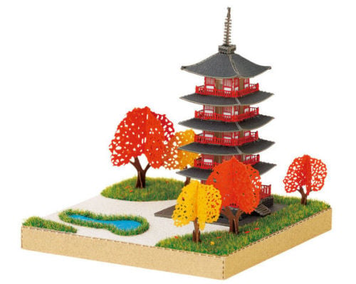 Paper Nano 360 Five-Storied Pagoda Kit