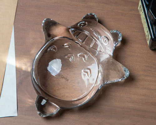 My Neighbor Totoro Spinning Top Totoro Crystal Paperweight