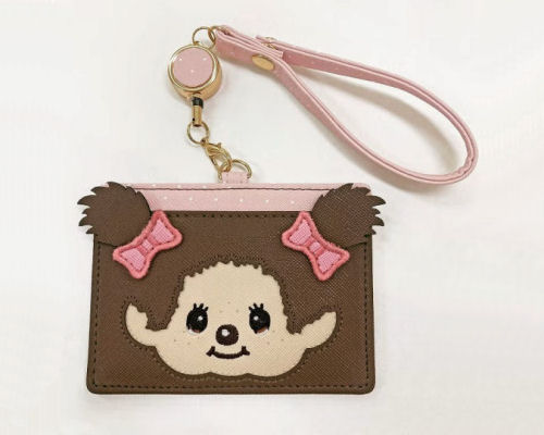 Monchhichi Girl Reel Commuter Pass Case