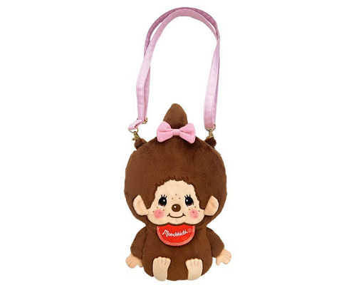 Monchhichi Girl Plushie Pochette