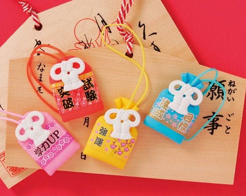Omamori Amulet Erasers (Pack of 60)